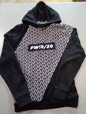 FW19/20 Black Graphic Pullover Hoodie
